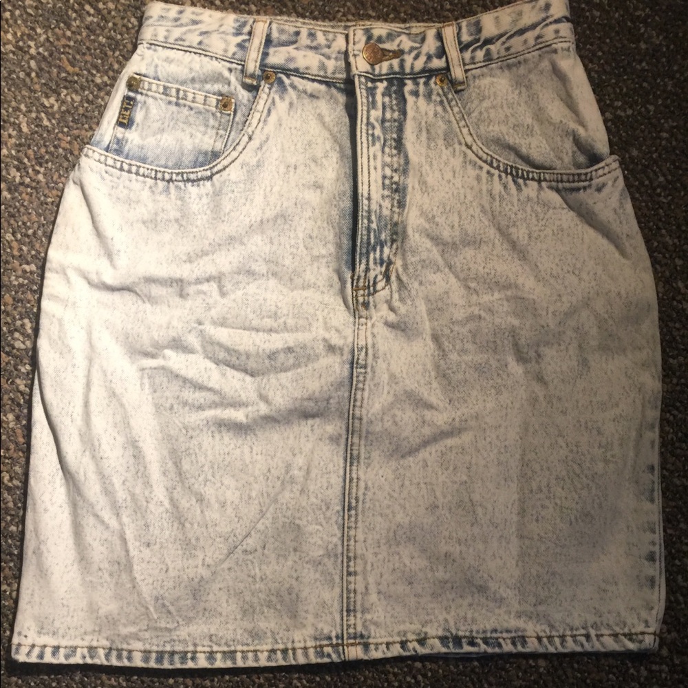 Jean skirt